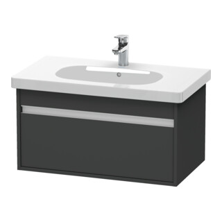 Duravit Waschtischunterschrank Ketho 80x45,5cm, graph m, 1 Ausz., wandhängend