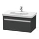Duravit Waschtischunterschrank Ketho 80x45,5cm, graph m, 1 Ausz., wandhängend-1