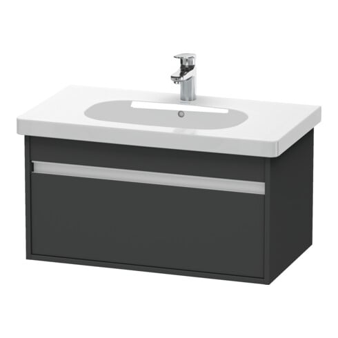 Duravit Waschtischunterschrank Ketho 80x45,5cm, graph m, 1 Ausz., wandhängend