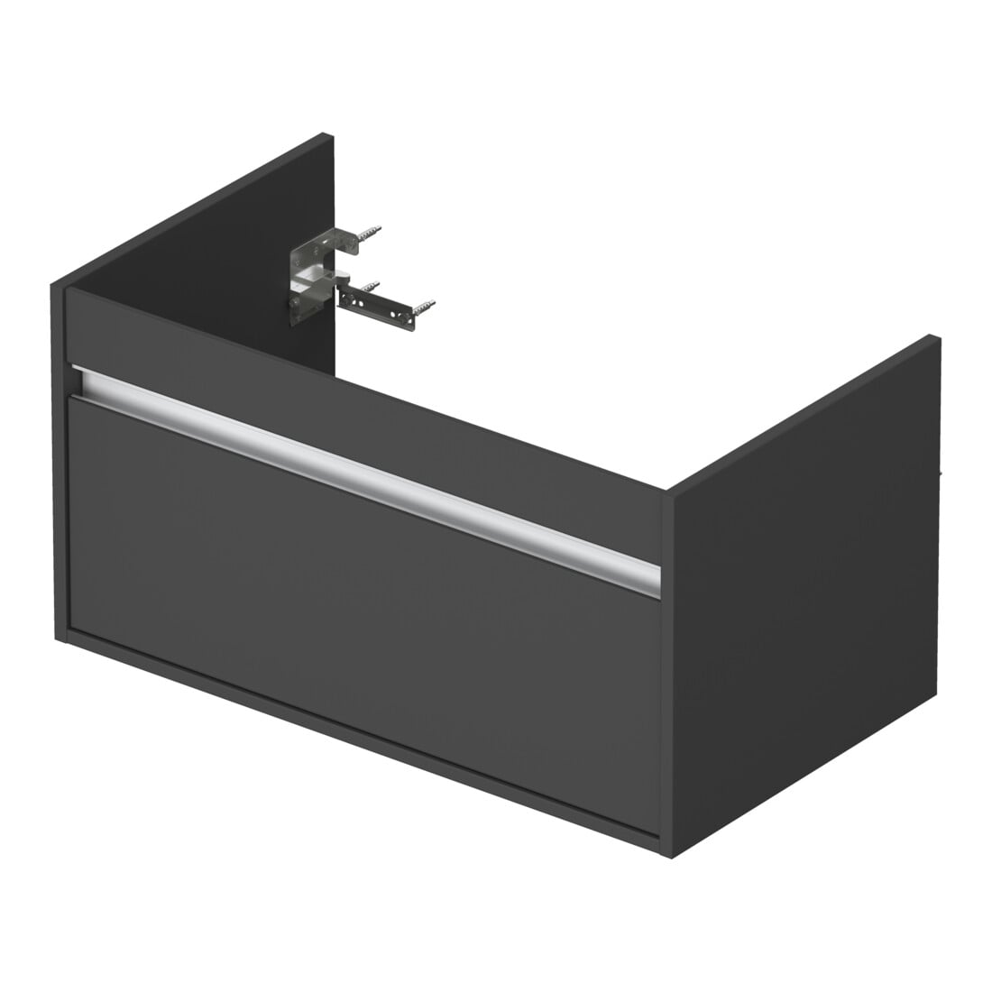 Duravit Waschtischunterschrank Ketho 80x45,5cm, graph ma, 1 Ausz., wandhängend