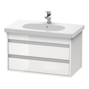 Duravit Waschtischunterschrank Ketho 80x45,5cm, Tau, 2 Schubk., wandhängend-4