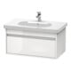 Duravit Waschtischunterschrank Ketho 80x45,5cm, we hgl, 1 Auszug, wandhängend-1