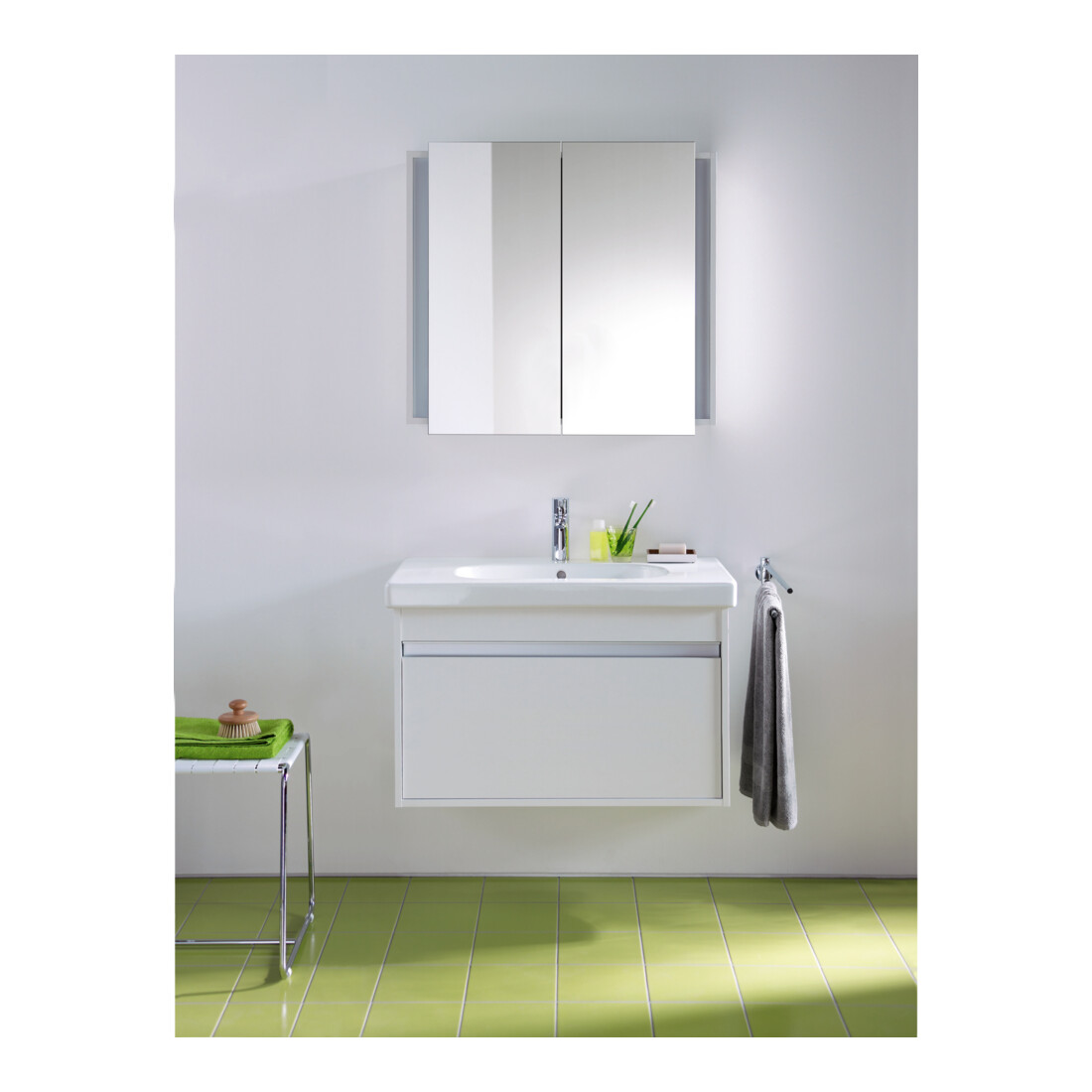 Duravit Waschtischunterschrank Ketho 80x45,5cm, we m, 1 Auszug, wandhängend
