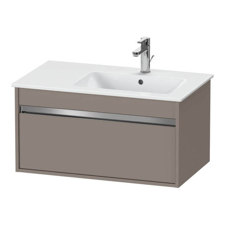 Duravit Waschtischunterschrank Ketho 80x47,5cm, bas. ma, 1 Ausz., wandhängend