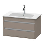 Duravit Waschtischunterschrank Ketho 80x47,5cm, bas. ma, 2 Schubk., wandhängend