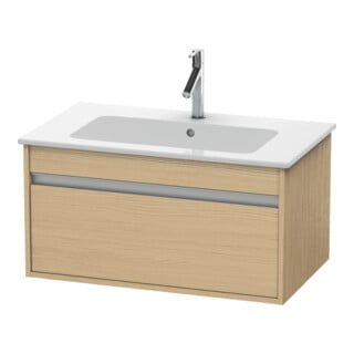 Duravit Waschtischunterschrank Ketho 80x47,5cm, Ei Nat, 1 Auszug, wandhängend