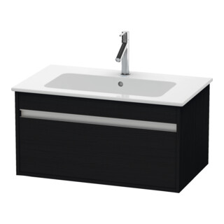 Duravit Waschtischunterschrank Ketho 80x47,5cm, Ei sw, 1 Auszug, wandhängend