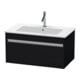 Duravit Waschtischunterschrank Ketho 80x47,5cm, Ei sw, 1 Auszug, wandhängend-1