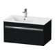 Duravit Waschtischunterschrank Ketho 80x47,5cm, Ei sw, 1 Auszug, wandhängend-2
