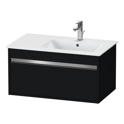 Duravit Waschtischunterschrank Ketho 80x47,5cm, Ei sw, 1 Auszug, wandhängend