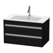 Duravit Waschtischunterschrank Ketho 80x47,5cm, Ei sw, 2 Schubk., wandhängend
