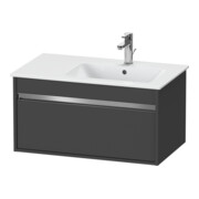 Duravit Waschtischunterschrank Ketho 80x47,5cm, graph ma, 1 Ausz., wandhängend-2