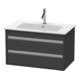 Duravit Waschtischunterschrank Ketho 80x47,5cm, graph ma, 2 Schubk., wandhängend-1