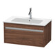 Duravit Waschtischunterschrank Ketho 80x47,5cm, Nussb dkl., 1 Ausz., wandhängend-1