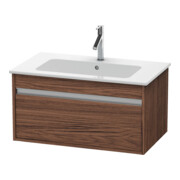 Duravit Waschtischunterschrank Ketho 80x47,5cm, Nussb dkl., 1 Ausz., wandhängend