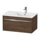 Duravit Waschtischunterschrank Ketho 80x47,5cm, Nussb dkl., 1 Ausz., wandhängend-4