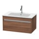 Duravit Waschtischunterschrank Ketho 80x47,5cm, Nussb Nat, 1 Ausz., wandhängend-1