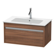 Duravit Waschtischunterschrank Ketho 80x47,5cm, Nussb Nat, 1 Ausz., wandhängend