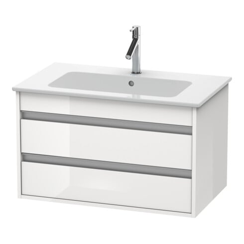 Duravit Waschtischunterschrank Ketho 80x47,5cm, Tau, 2 Schubk., wandhängend