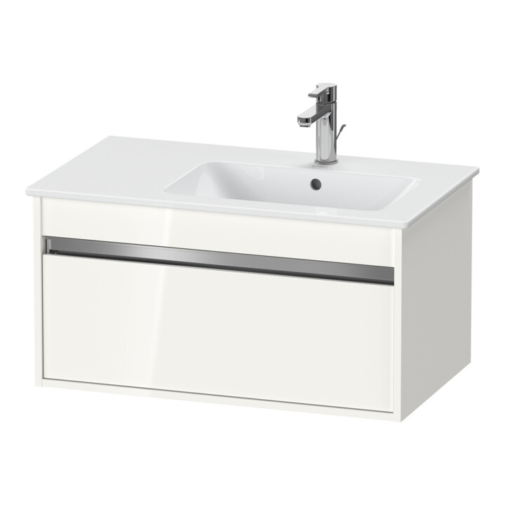 Duravit Waschtischunterschrank Ketho 80x47,5cm, we hgl, 1 Auszug, wandhängend