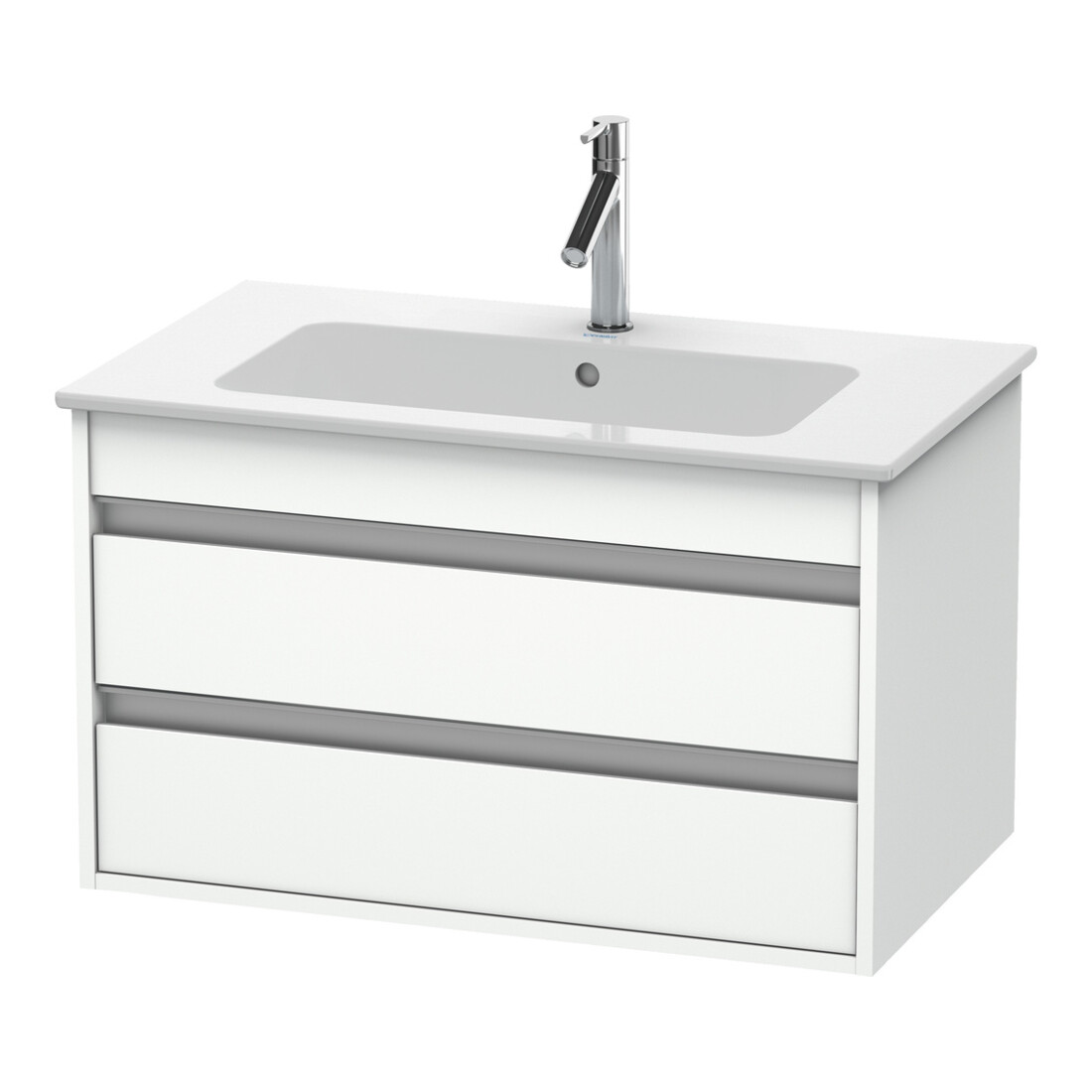 Duravit Waschtischunterschrank Ketho 80x47,5cm, we ma, 2 Schubk., wandhängend