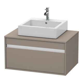 Duravit Waschtischunterschrank Ketho 80x55cm, ba m, f AWT m, 1 Ausz., wandhängend