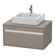 Duravit Waschtischunterschrank Ketho 80x55cm, ba m, f AWT m, 1 Ausz., wandhängend