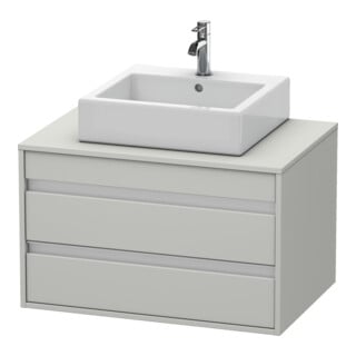 Duravit Waschtischunterschrank Ketho 80x55cm, bg m, f AWT mitt., 2 Schubk.
