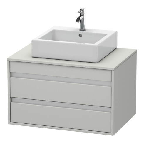 Duravit Waschtischunterschrank Ketho 80x55cm, bg m, f AWT mitt., 2 Schubk.