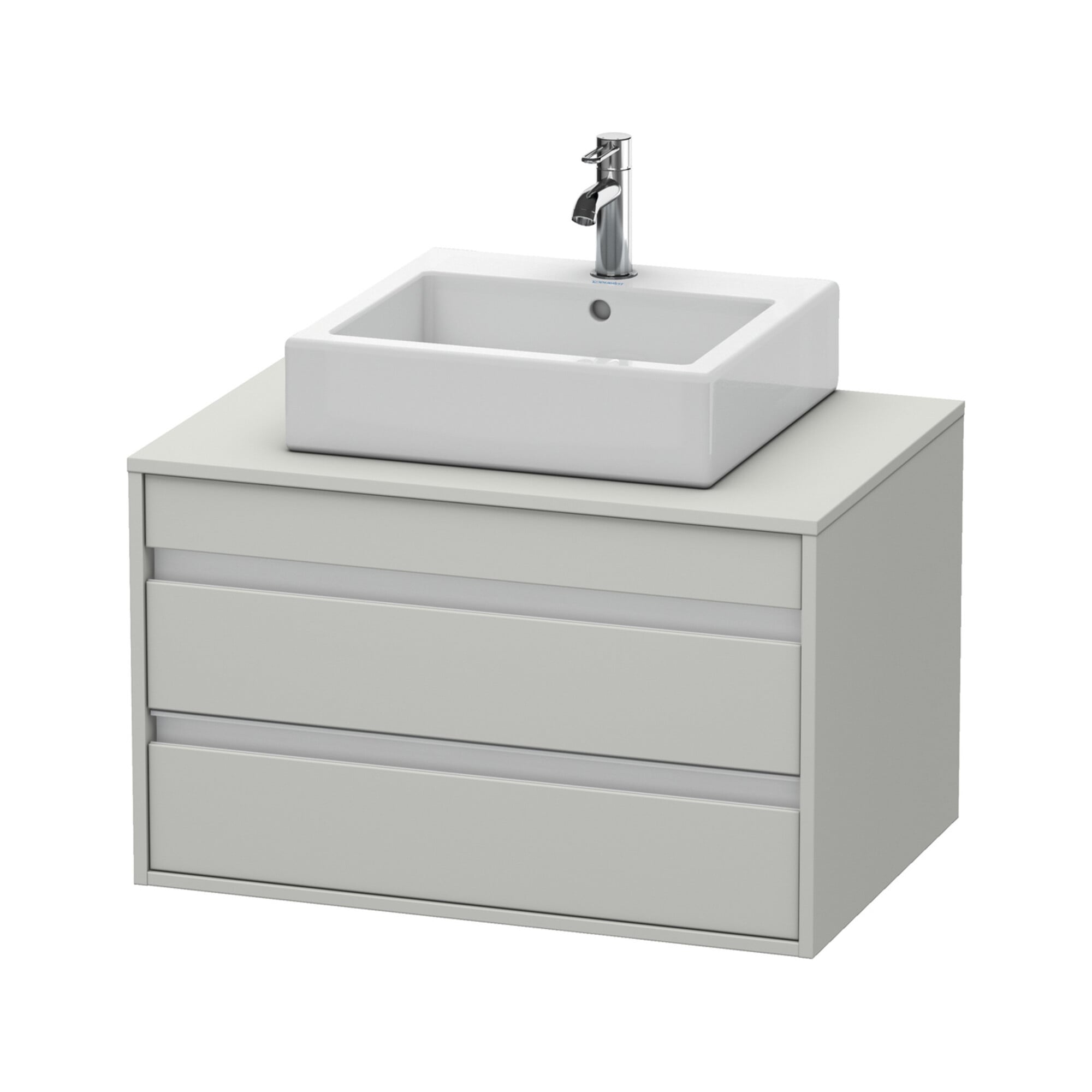 Duravit Waschtischunterschrank Ketho 80x55cm, bg m, f AWT mitt., 2 Schubk.