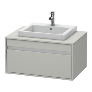 Duravit Waschtischunterschrank Ketho 80x55cm, bg m, f EWT m, 1 Ausz., wandhängend