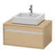 Duravit Waschtischunterschrank Ketho 80x55cm, E N, f AWT m, 1 Ausz., wandhängend-1