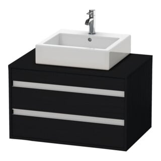 Duravit Waschtischunterschrank Ketho 80x55cm, E s, f AWT mitt., 2 Schubk.