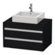 Duravit Waschtischunterschrank Ketho 80x55cm, E s, f AWT mitt., 2 Schubk.-1
