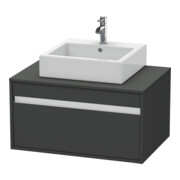 Duravit Waschtischunterschrank Ketho 80x55cm, gr m, f AWT m, 1 Ausz., wandhängend