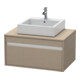 Duravit Waschtischunterschrank Ketho 80x55cm, lei, f AWT m, 1 Ausz., wandhängend-1