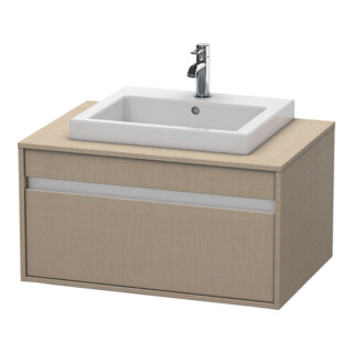 Duravit Waschtischunterschrank Ketho 80x55cm, lei, f EWT m, 1 Ausz., wandhängend