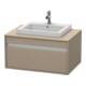 Duravit Waschtischunterschrank Ketho 80x55cm, lei, f EWT m, 1 Ausz., wandhängend-1