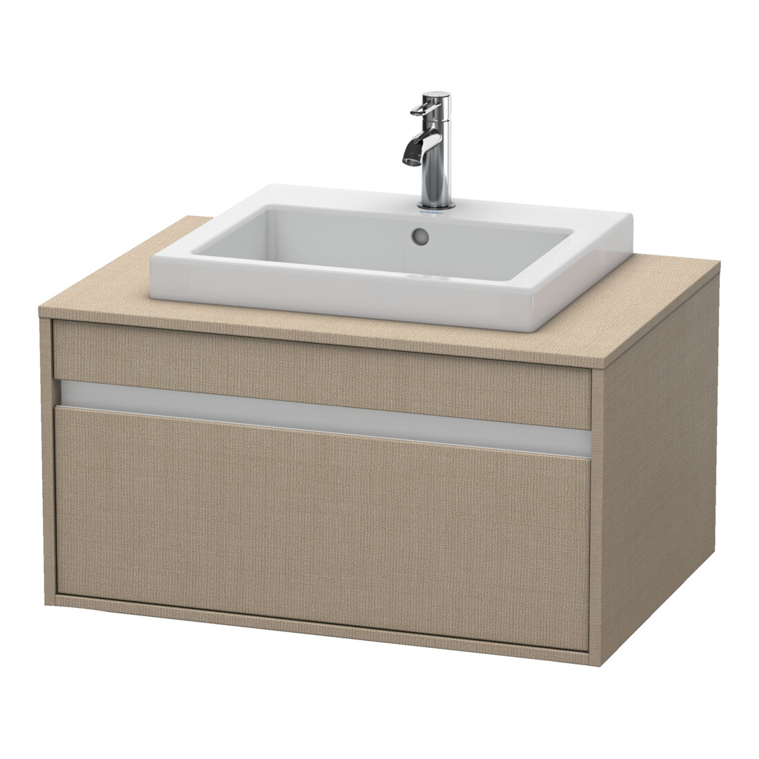 Duravit Waschtischunterschrank Ketho 80x55cm, lei, f EWT m, 1 Ausz., wandhängend