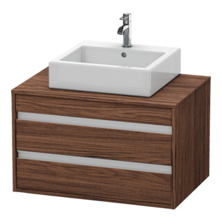 Duravit Waschtischunterschrank Ketho 80x55cm, N d, f AWT mitt., 2 Schubk.