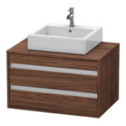 Duravit Waschtischunterschrank Ketho 80x55cm, N d, f AWT mitt., 2 Schubk.