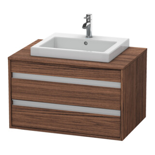 Duravit Waschtischunterschrank Ketho 80x55cm, N d, f Einbauwaschtisch mitt., 2 Schubk.