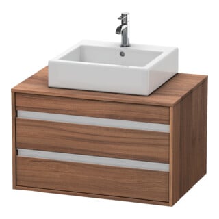 Duravit Waschtischunterschrank Ketho 80x55cm, N N, f AWT mitt., 2 Schubk.