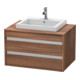 Duravit Waschtischunterschrank Ketho 80x55cm, N Nat, f Einbauwaschtisch mitt., 2 Schubk.
