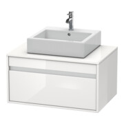 Duravit Waschtischunterschrank Ketho 80x55cm, T, f AWT mitt., 1 Ausz., wandhängend-5