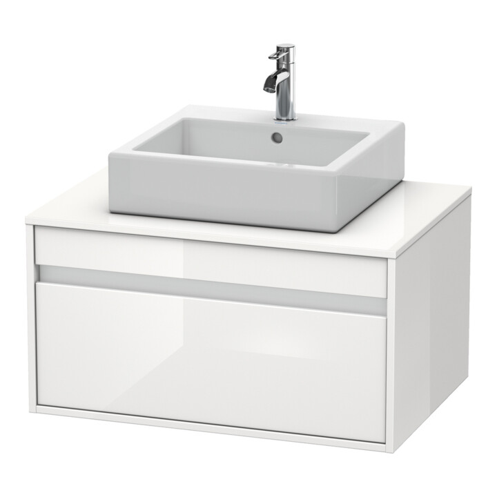 Duravit Waschtischunterschrank Ketho 80x55cm, T, f AWT mitt., 1 Ausz., wandhängend