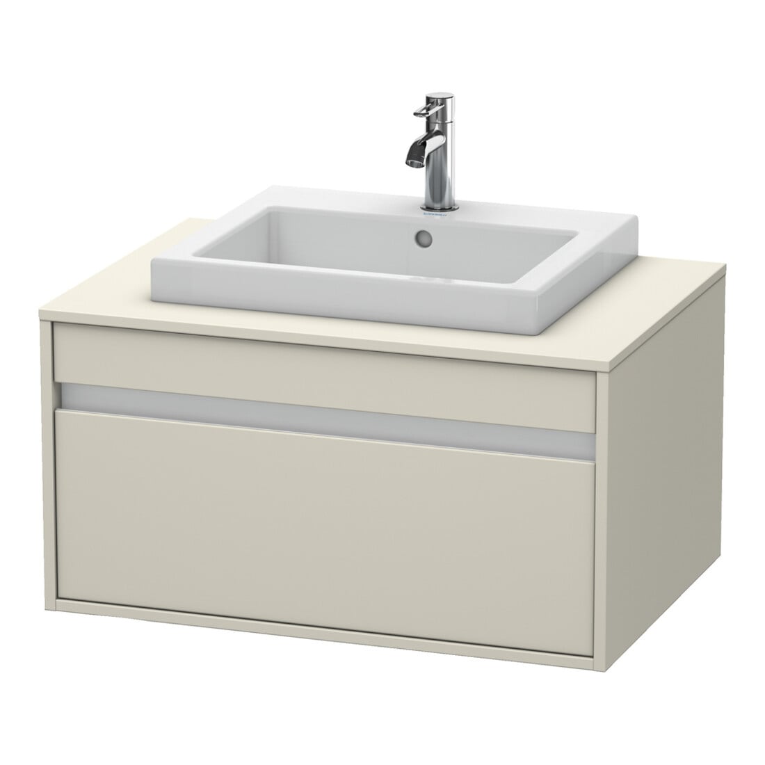 Duravit Waschtischunterschrank Ketho 80x55cm, T, f EWT mitt., 1 Ausz., wandhängend