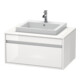 Duravit Waschtischunterschrank Ketho 80x55cm, T, f EWT mitt., 1 Ausz., wandhängend