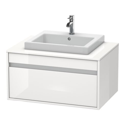 Duravit Waschtischunterschrank Ketho 80x55cm, T, f EWT mitt., 1 Ausz., wandhängend