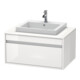 Duravit Waschtischunterschrank Ketho 80x55cm, w g, f EWT m, 1 Ausz., wandhängend